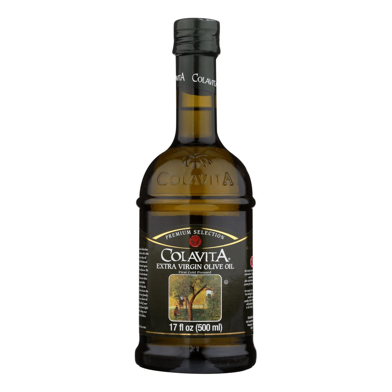 Colavita Premium Extra Virgin Olive Oil (17 Fl Oz. Bottles - Pack of 6) - Cozy Farm 