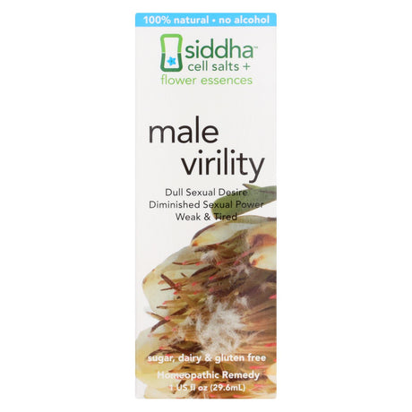 Siddha Flower Essences Male Virility - 1 Fl Oz. - Cozy Farm 