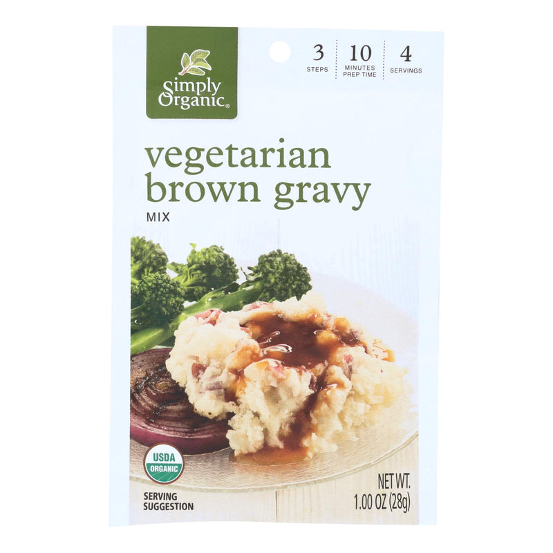 Simply Organic Vegetarian Brown Gravy Seasoning Mix (12pk) - Cozy Farm 