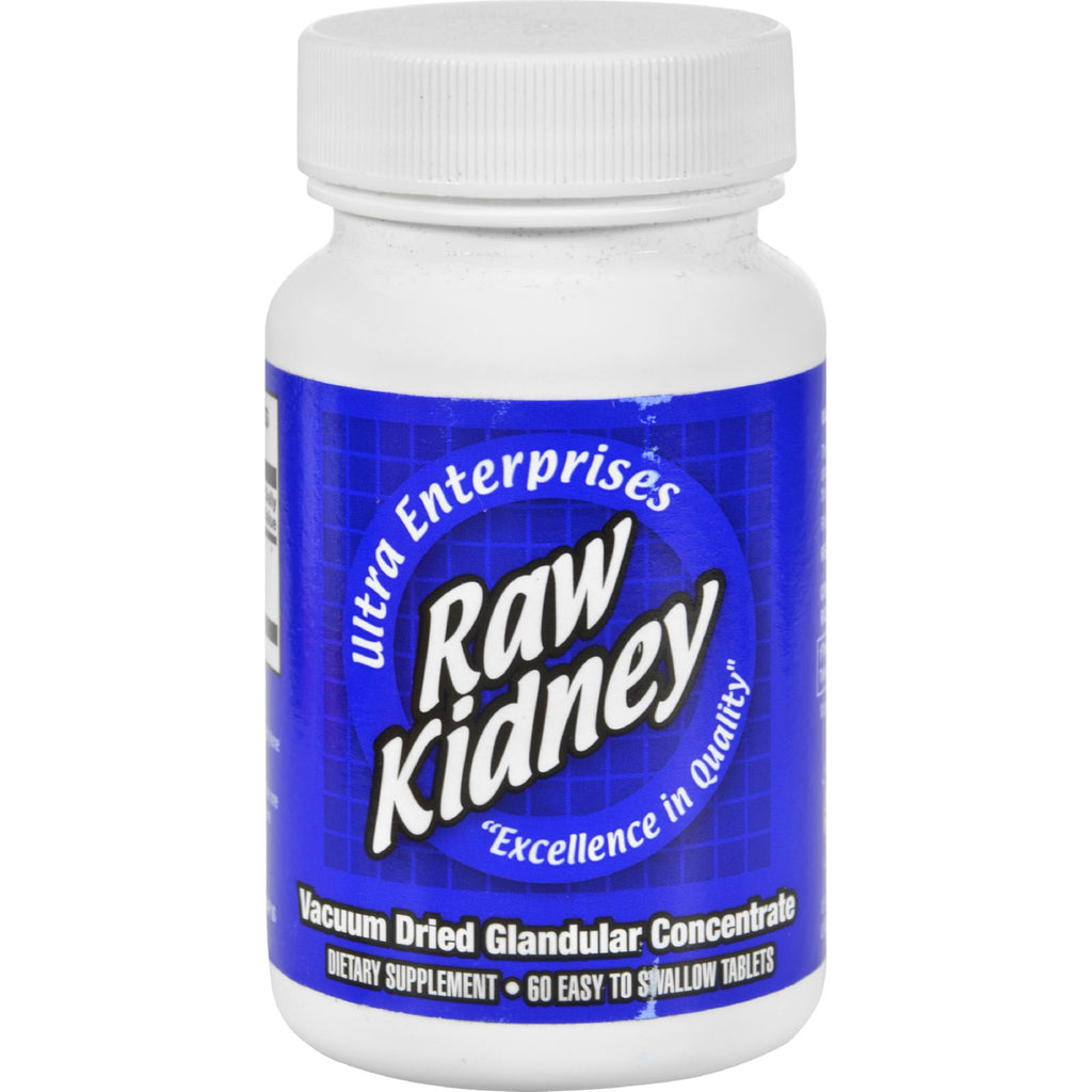 Raw Kidney Glandulars (Pack of 60 Tablets) - 200 mg - Cozy Farm 
