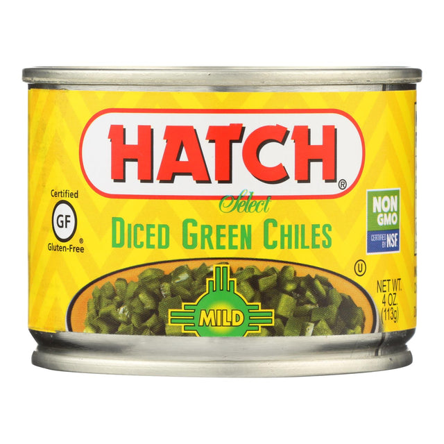 Hatch Chili Fire-Roasted Diced Green Chiles (4 Oz. Pack of 24) - Cozy Farm 