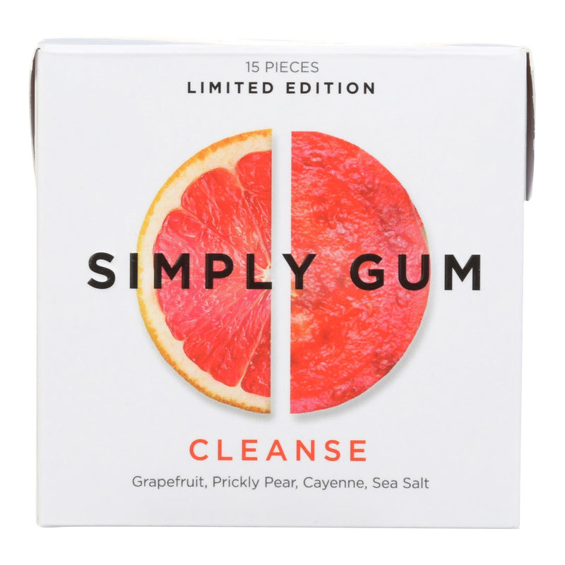 Simply Gum Cleanse (12 Pack, 15 Gum Each) - Cozy Farm 