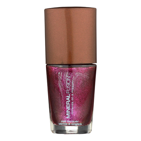 Mineral Fusion Berried Gem Nail Polish - Long-Lasting and Chip-Resistant Vegan Formula (0.33 Oz.) - Cozy Farm 