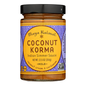 Maya Kaimal Summer Korma Coconut Sauce, Pack of 6 - Cozy Farm 