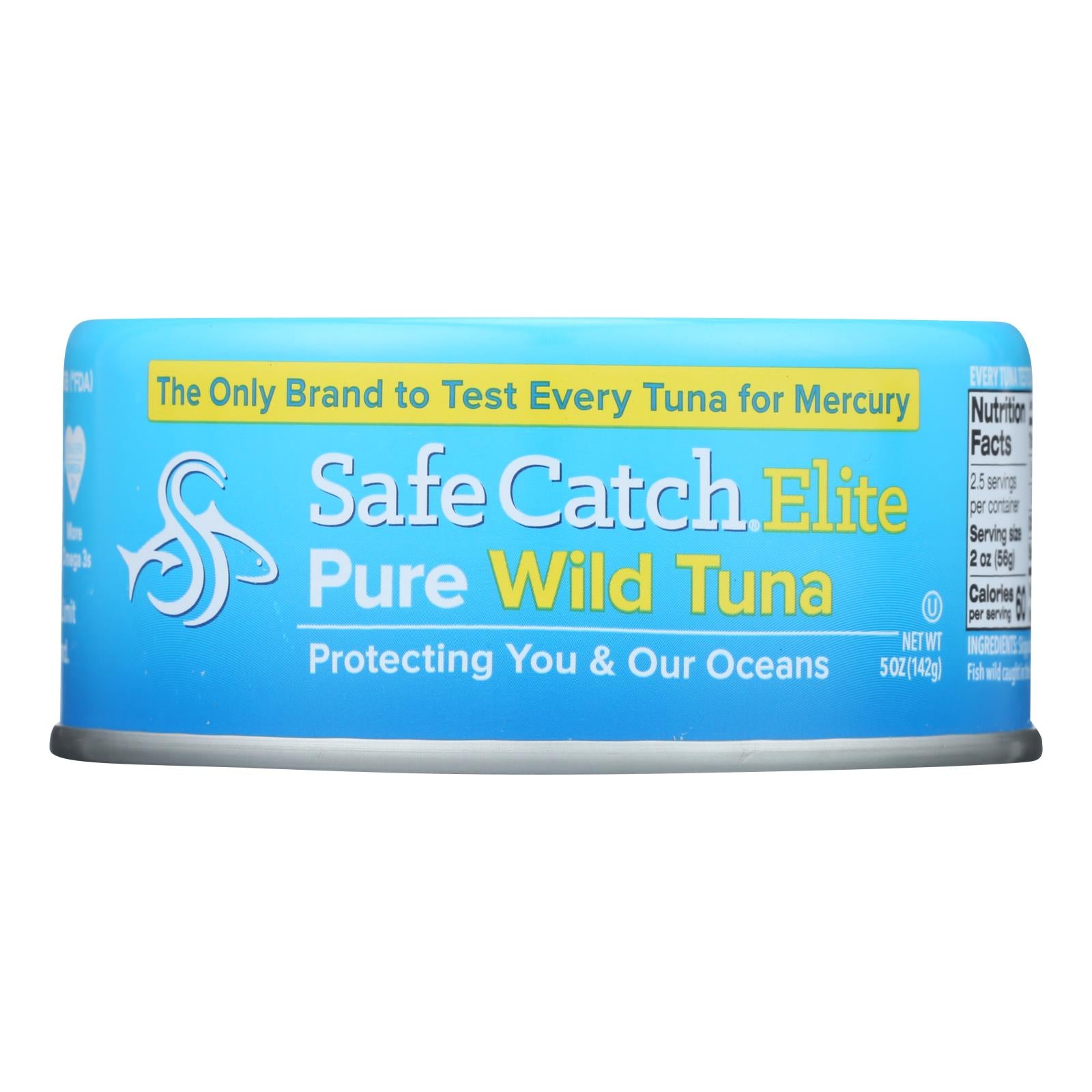 Safe Catch Ahi Wild Yellowfin Tuna 5 Oz-6 Count