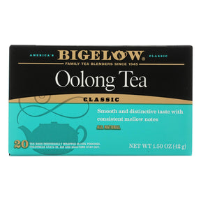 Bigelow Revitalizing Oolong Tea, 20 Tea Bags (Pack of 6) - Cozy Farm 