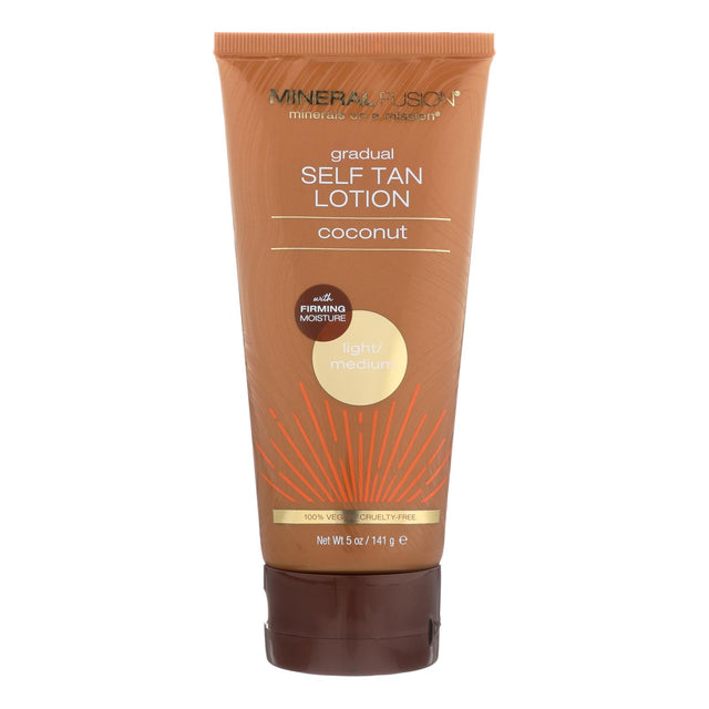 Mineral Fusion Light/Medium Gradual Self-Tanning Lotion - 5 oz - Cozy Farm 