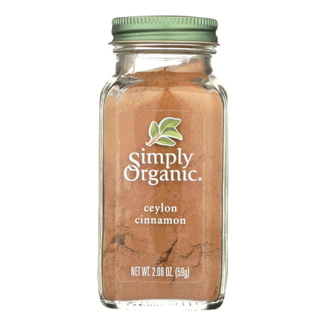 Simply Organic Ceylon Ground Cinnamon (2.08 Oz. Pack of 6) - Cozy Farm 