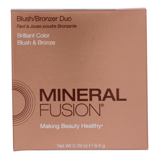 Mineral Fusion Blonzer Blush & Bronzer Duo - 0.29 oz - Cozy Farm 