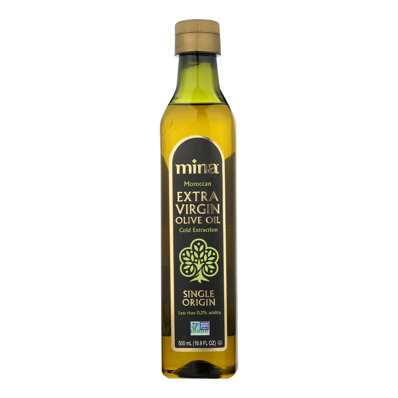 Mina Extra Virgin Olive Oil 16.9 Fl Oz (Pack of 6) - Cozy Farm 