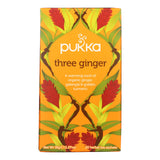 Pukka Organic Three Ginger Herbal Teas (Pack of 6 - 20 Bags) - Cozy Farm 