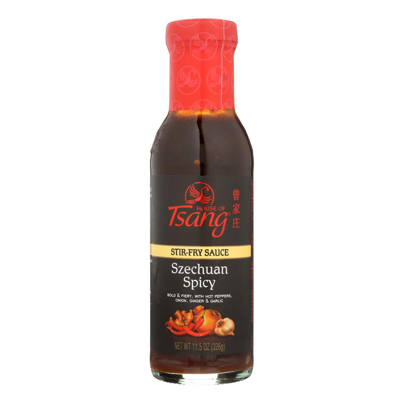 House Of Tsang Spicy Sichuan Stir-Fry Sauce 11.5 Oz. 6-Pack - Cozy Farm 