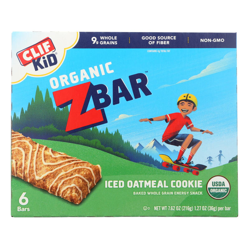 Clif Kid Zbar Iced Oatmeal Cookie, 9-Pack (7.62 oz.) - Cozy Farm 
