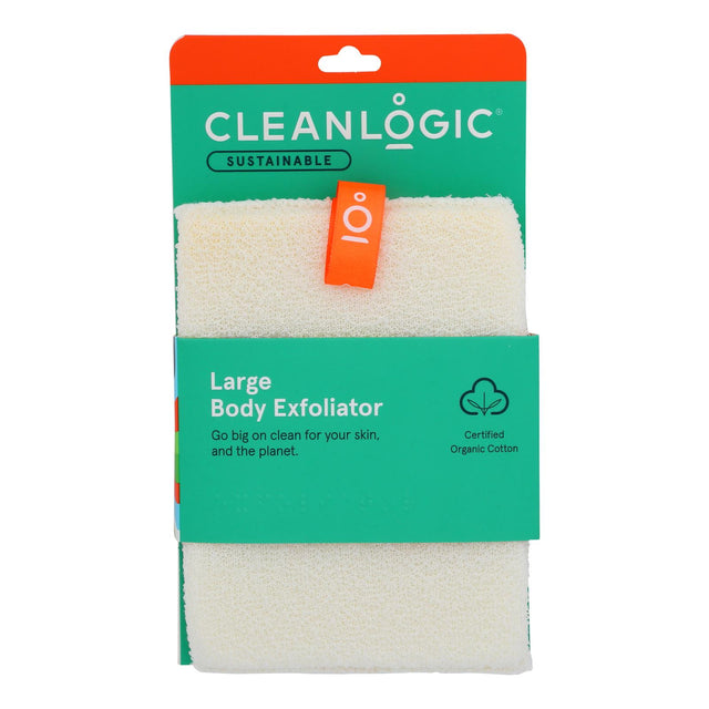 Cleanlogic Large Exfoliating Body Scrubber - Cozy Farm 