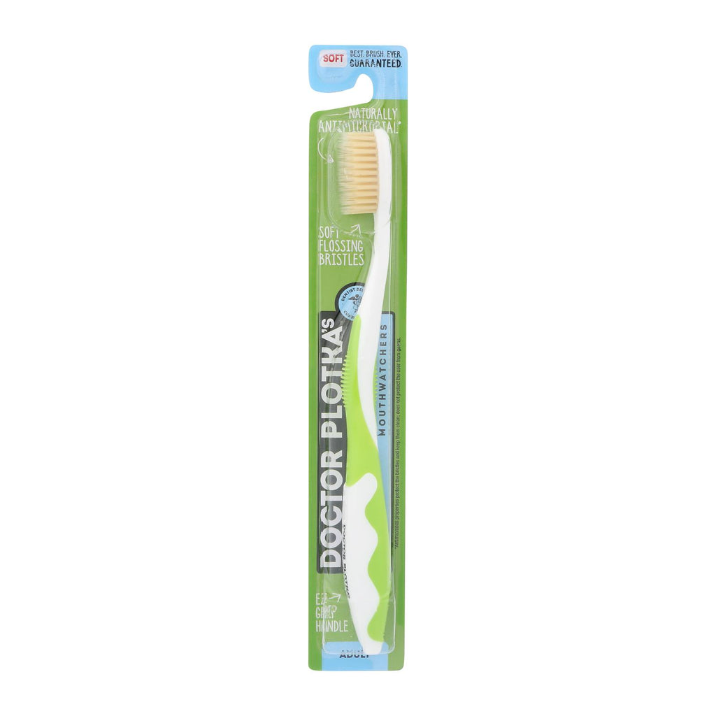 Mouthwatchers  A/B Adult Green Toothbrush - Cozy Farm 