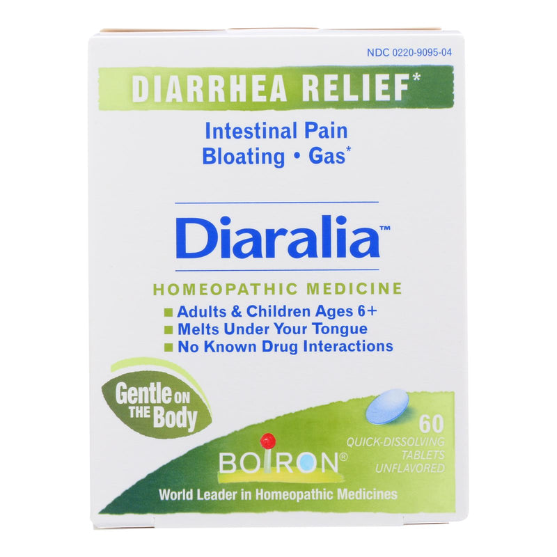 Boiron Diaralia Anti-Diarrhea Tablets, 60 Count - Cozy Farm 