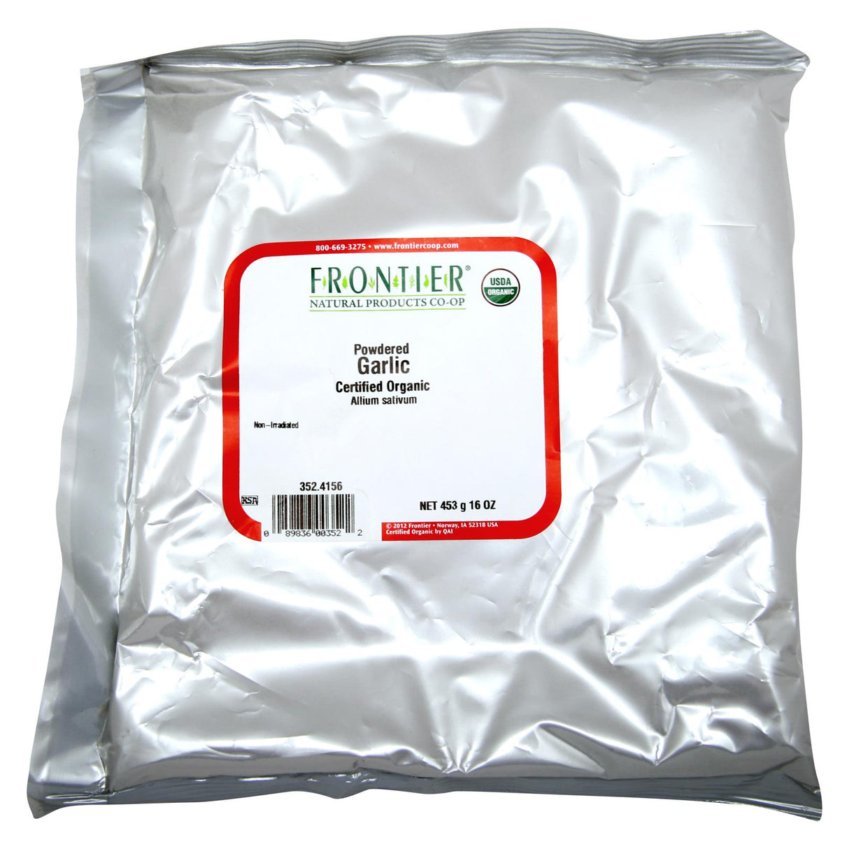 Frontier Herb - Organic  Garlic Powder, 1 lb Single Bulk Item - Cozy Farm 