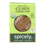 Spicely Organics Organic Cumin, Ground, Case of 6 - 0.45 Oz. Each - Cozy Farm 