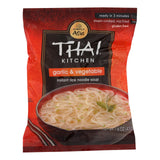 Thai Kitchen Garlic and Vegetable Instant Rice Noodle Soup - Mild - Pack of 6 x 1.6 Oz - Cozy Farm 