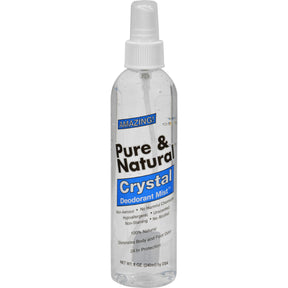 Thai Deodorant Stone Pure Natural Crystal Deodorant Mist - 8 Fl. Oz - Cozy Farm 