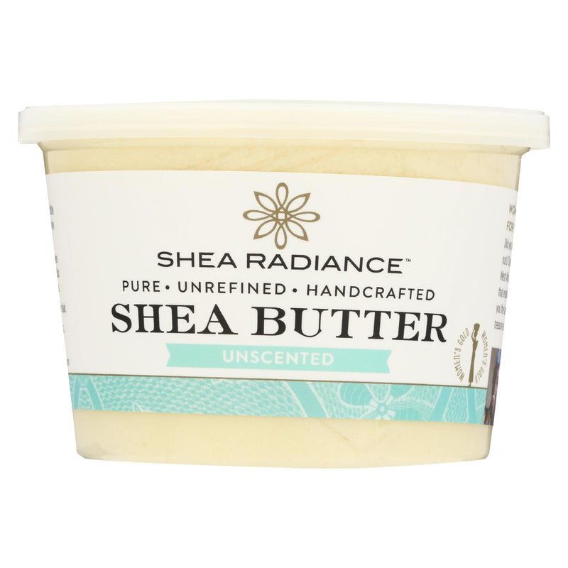Shea Radiance Unscented Shea Butter - 14 Oz. Jar - Cozy Farm 