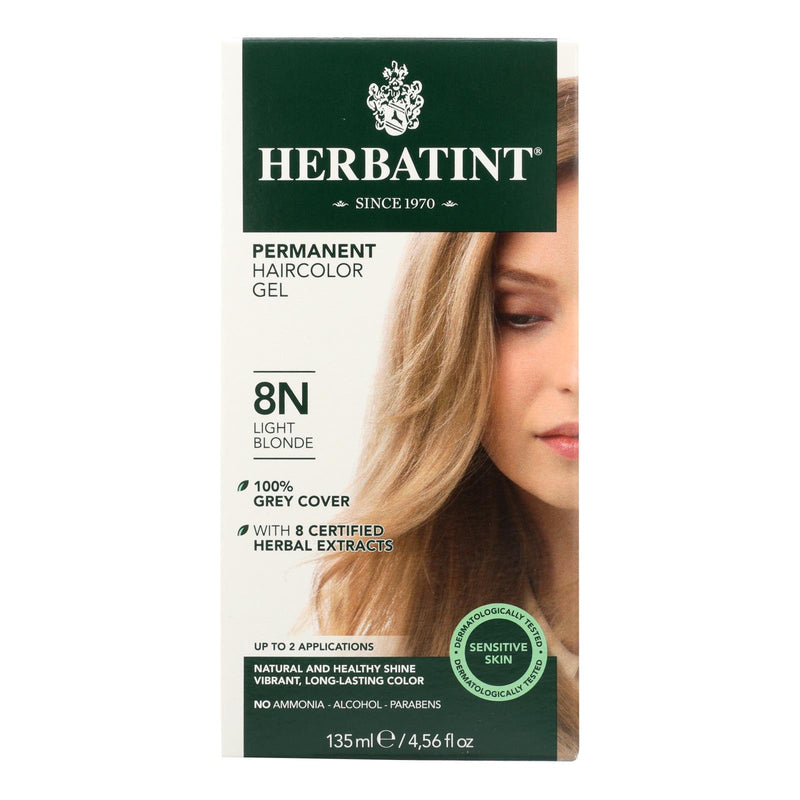 Herbatint Permanent Light Blonde Herbal Hair Color Gel, 135ml - Cozy Farm 