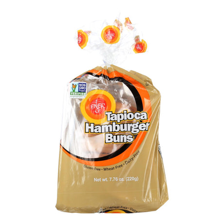 Ener-G Tapioca Hamburger Buns, 7.76 Oz Pack of 6 - Cozy Farm 