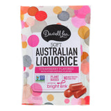 Strawberry Darrell Soft Eating Liquorice (8 Pack - 7 Oz.) - Cozy Farm 