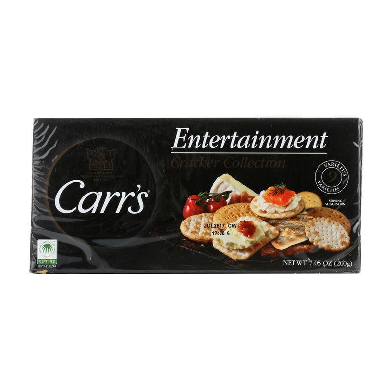 Carr's Crackers Entertainment Collection Assortment Variety Pack, 7.05 Oz. Box - Cozy Farm 