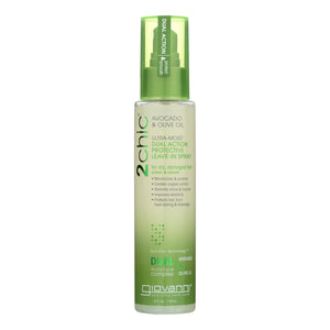 Giovanni 2chic Avocado & Olive Oil Leave-In Conditioner Spray (4 Oz. Pack) - Cozy Farm 