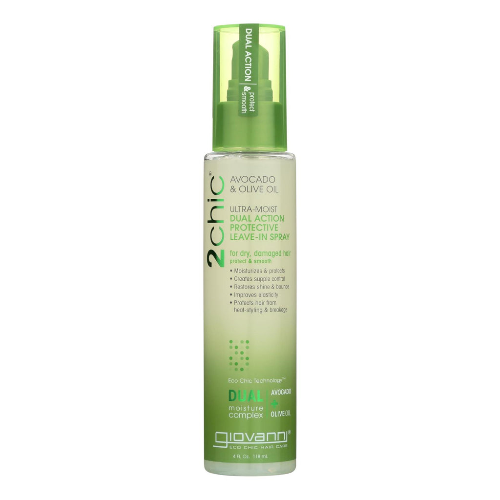 Giovanni 2chic Avocado Hair Care Products Spray Leave-In Conditioner (Pack of 4 Oz.) - Cozy Farm 