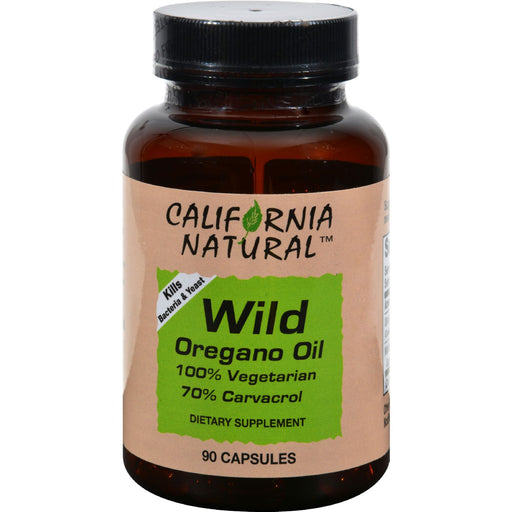 California Natural Wild Oregano Oil: Powerful Immune & Digestive Support (400mg, 90 Caps) - Cozy Farm 