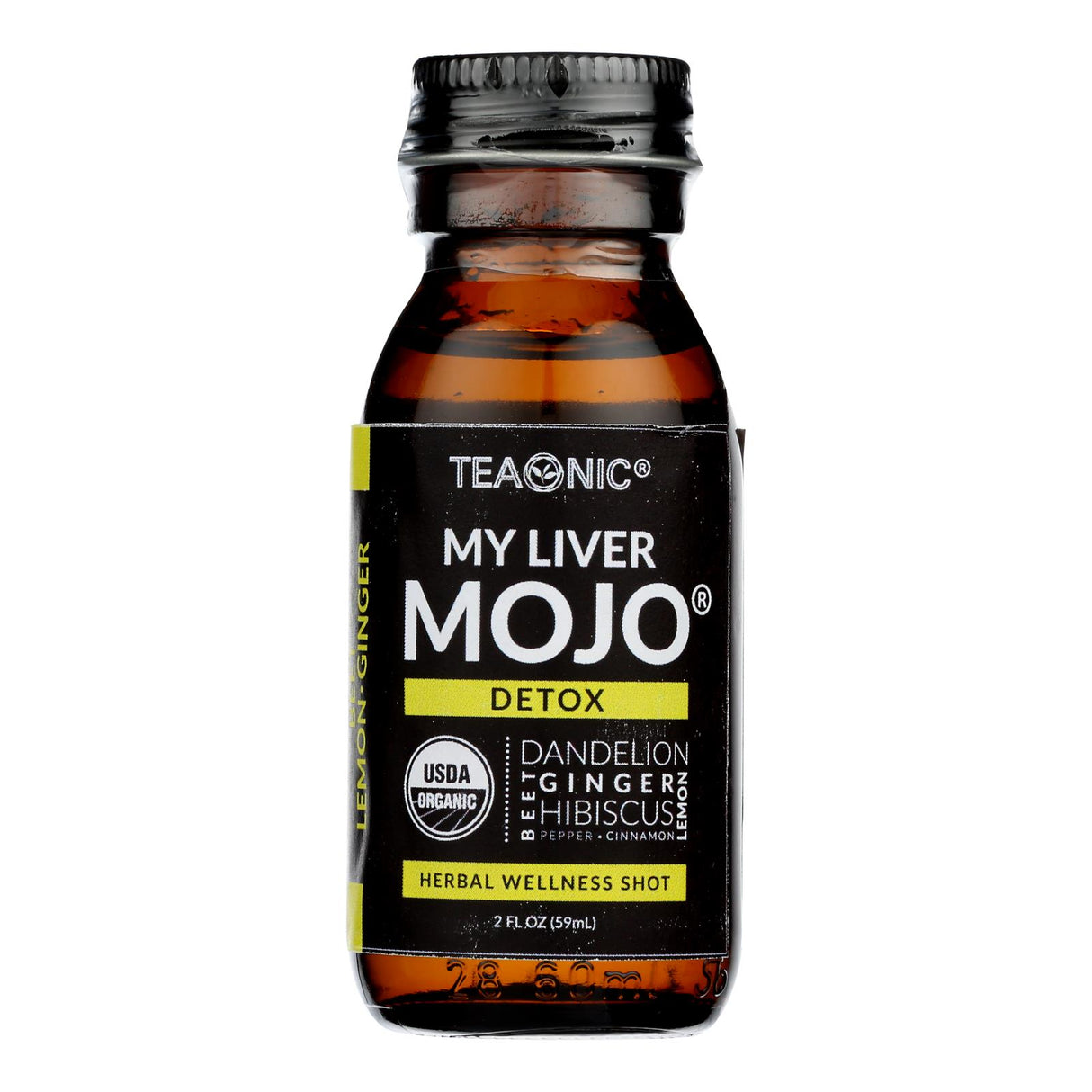 Teaonic Tea My Liver Mojo (6 Pack x 2 Fl Oz) - Cozy Farm 