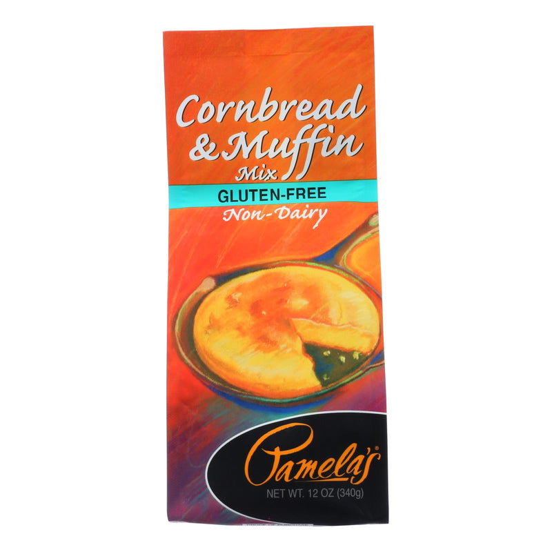 Pamela's Products Cornbread & Muffin Mix (Pack of 6 - 12 Oz.) - Cozy Farm 