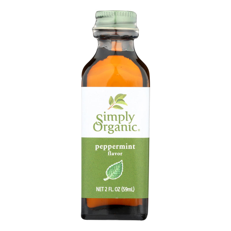 Simply Organic | Organic Peppermint Flavor | 2 Oz. - Cozy Farm 