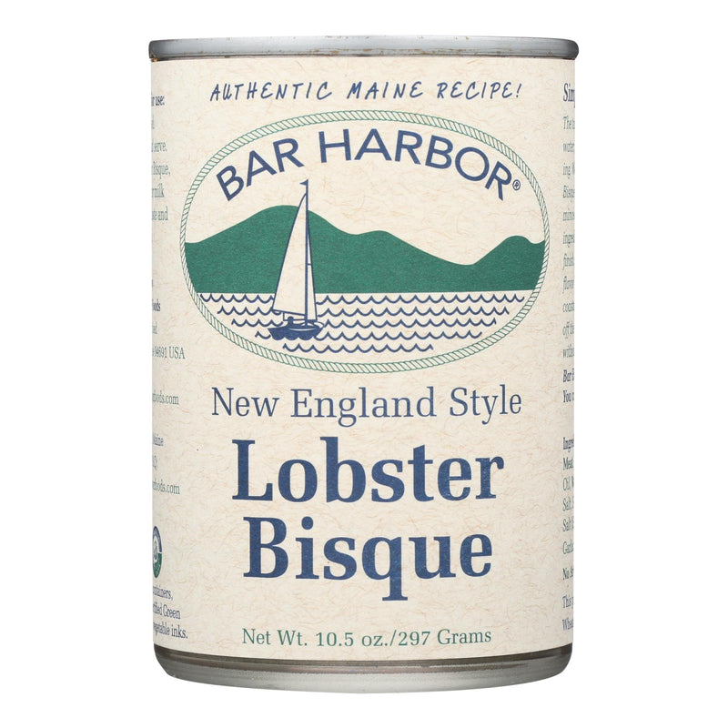 Bar Harbor New England Lobster Bisque, Creamy Rich Soup, Pack of 6 - 10.5 Oz. - Cozy Farm 