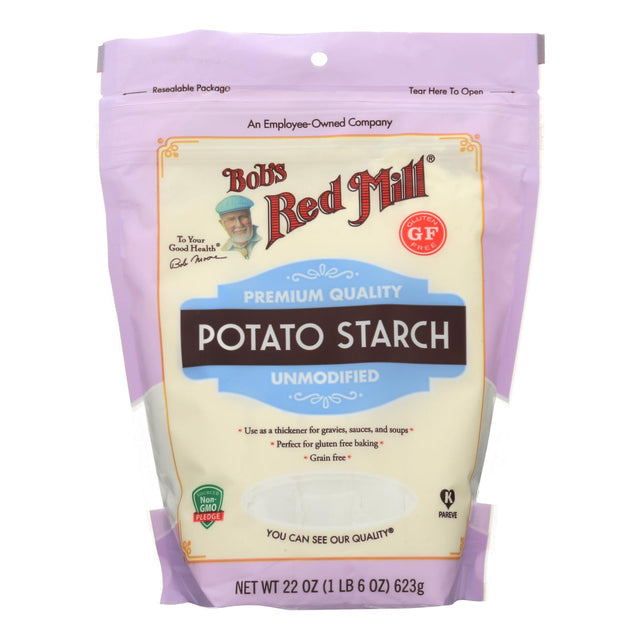 Bob's Red Mill Organic Potato Starch Gluten Free Flour (Pack of 4 - 22 Oz.) - Cozy Farm 