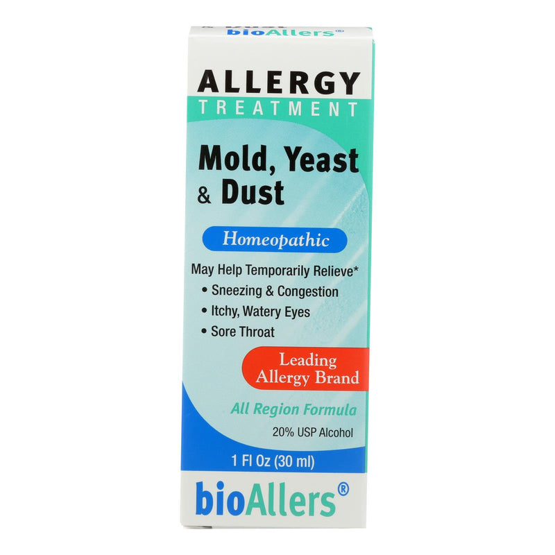 Bio-Allers Allergy Treatment: Relief from Mold, Yeast, and Dust - 1 Fl Oz. - Cozy Farm 