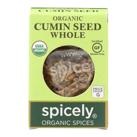 Spicely Organics Organic Whole Cumin Seed (6 x 0.5 Oz.) - Cozy Farm 