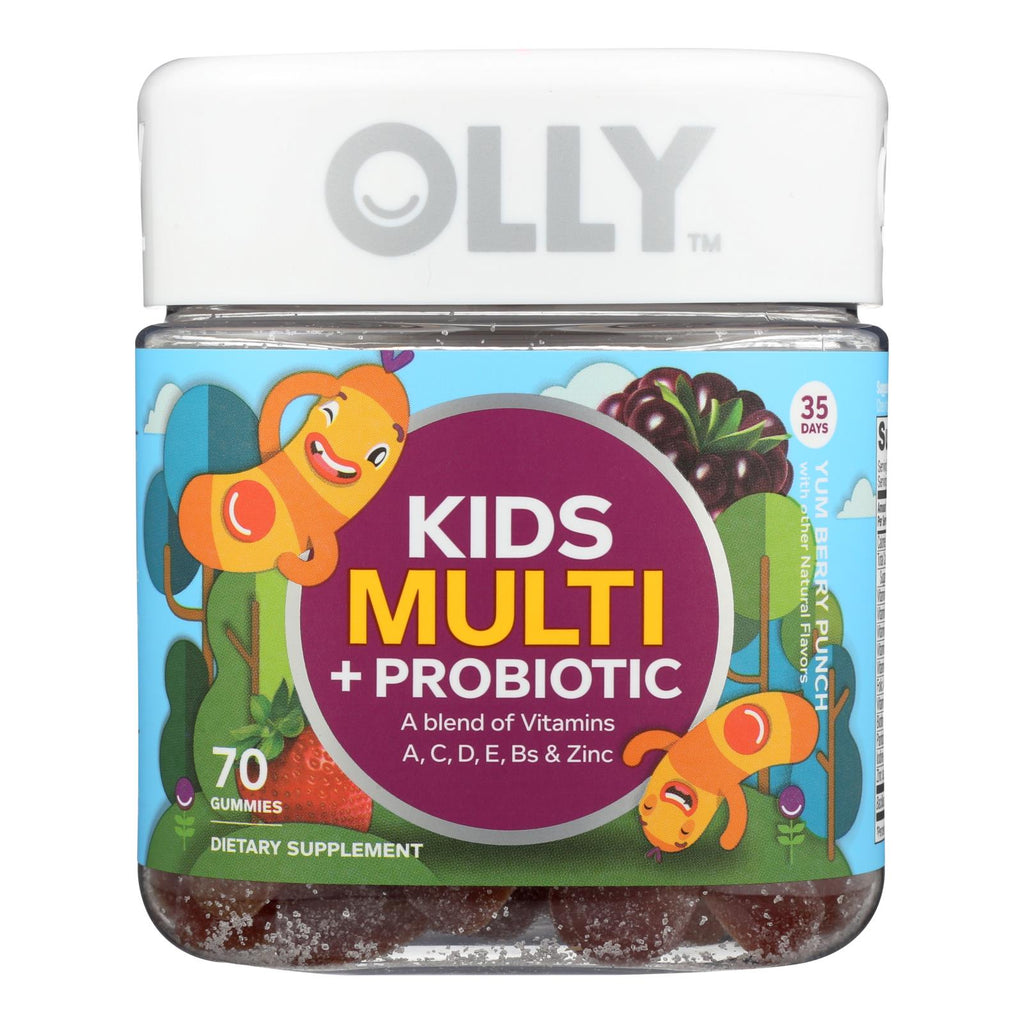 Olly Vitamins Multi Child (Pack of 70) Berry - 1 Case - Cozy Farm 