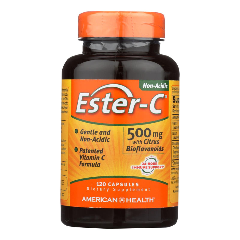 American Health Ester-C with Citrus Bioflavonoids - 500 mg, 120 Capsules - Cozy Farm 