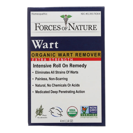 Forces of Nature Wart Control Extra - 4 ml - Cozy Farm 