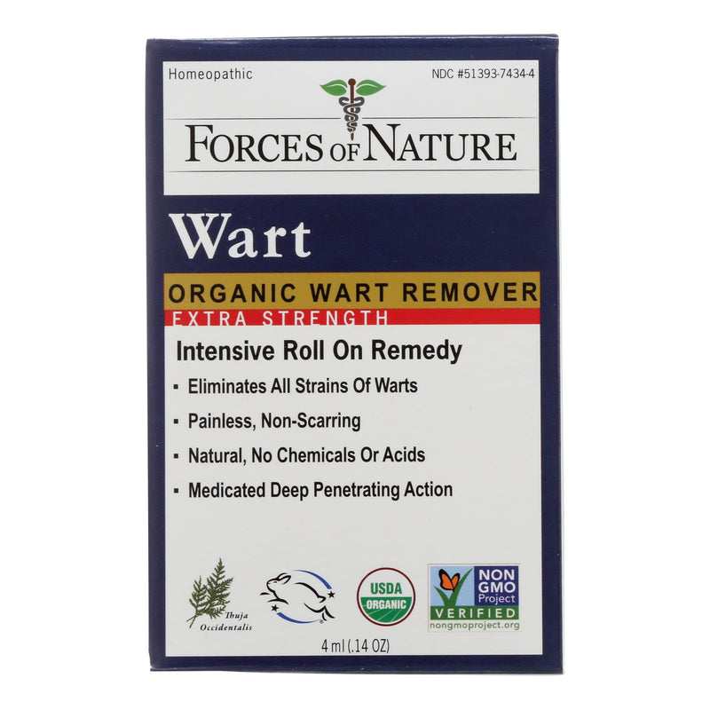 Forces of Nature Wart Control Extra - 4 m L (1 Each) - Cozy Farm 