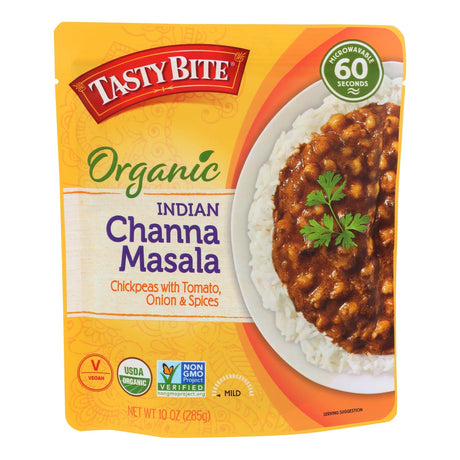 Tasty Bite: Channa Masala Indian Entree, 6-Pack, 10 oz Each - Cozy Farm 