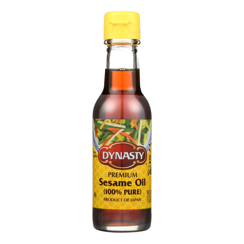 Dynasty Oil Pure Sesame Seed Oil, 5 Fl Oz Pack of 12 - Cozy Farm 