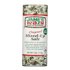 Jane's Original Mixed-up Salt, 4 Oz. (Pack of 12) - Cozy Farm 