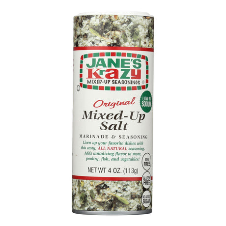 Jane's Original Mixed-up Salt, 4 Oz. (Pack of 12) - Cozy Farm 