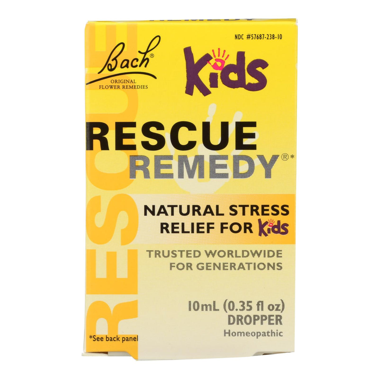 Bach Flower Remedies Rescue Remedy Kids - 0.35 Fl Oz - Cozy Farm 