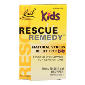 Bach Flower Remedies Rescue Remedy Kids - 0.35 Fl Oz - Cozy Farm 