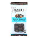 Marich Dark Chocolate Sea Salt Caramels (Pack of 12 - 2.1 Oz.) - Cozy Farm 